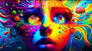 Psychedelic Trance  Infected Mushroom mix 2023 (AI Graphic Visuals)