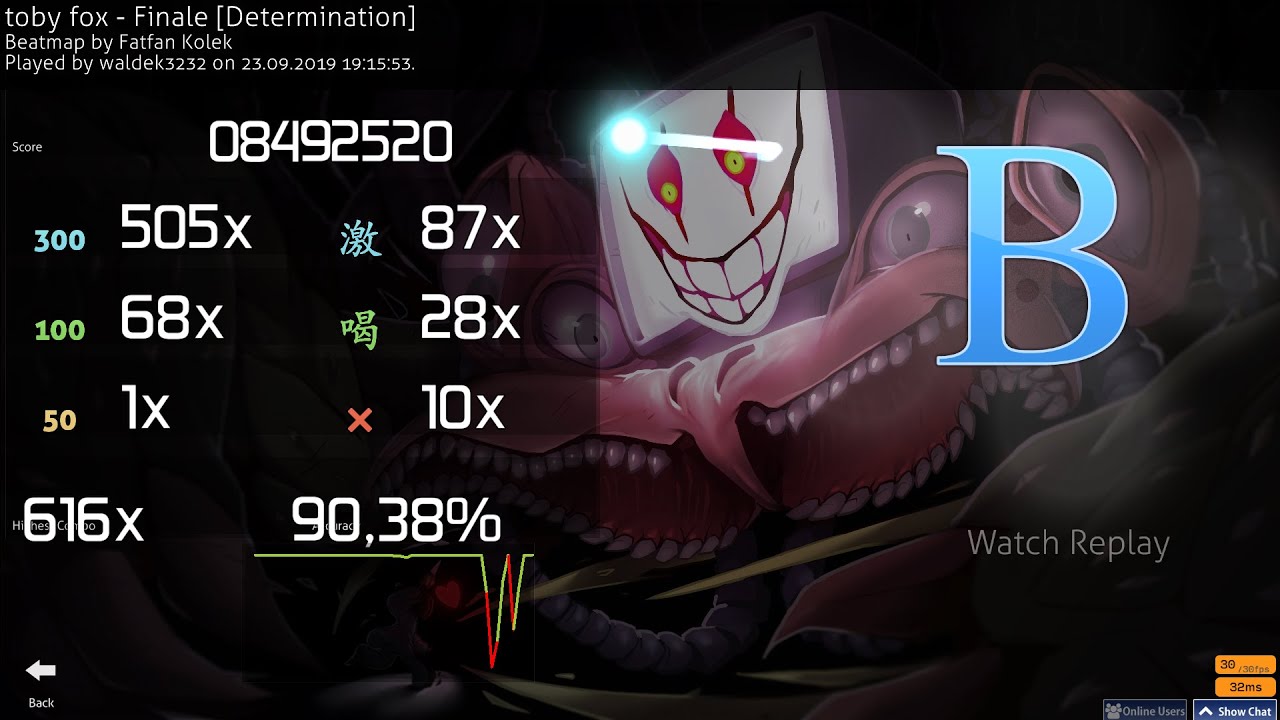 Карта осу андертейл