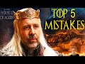 5 Worst Decisions by Viserys Targaryen in House of the Dragon