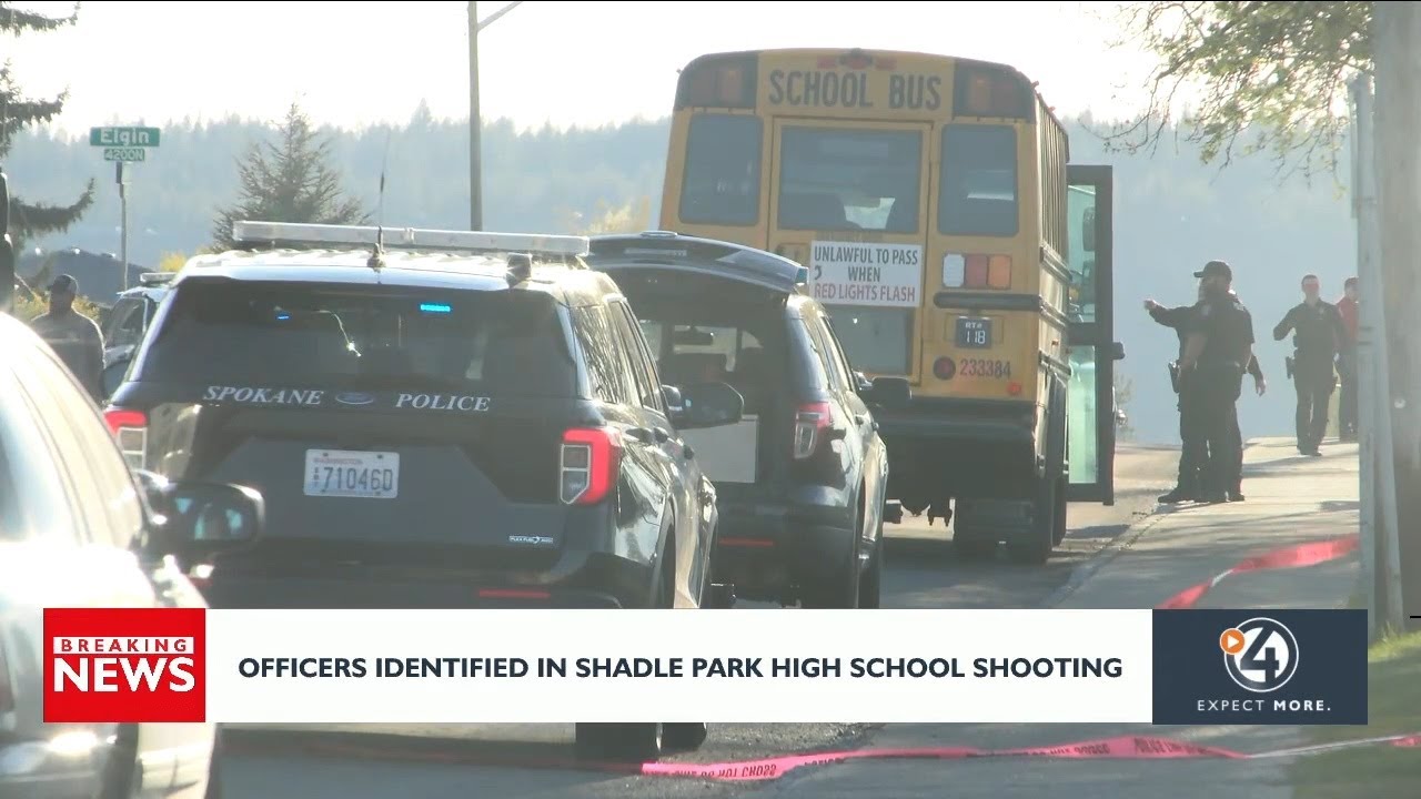 Officers identified in Shadle Park High School shooting
