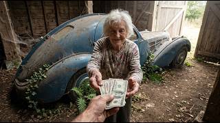I Bought Forgotten 1936 Bugatti Type 57 Atlantic from Grandma in Just $350 | ASMR Restoration