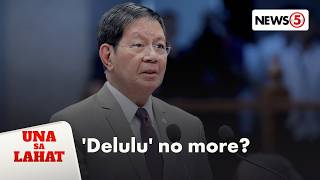 Sen. Lacson sa special session: Hopefully, delulu pa more becomes delulu no more | Una Sa Lahat