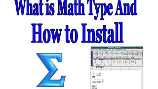 How to install Mathtype 6.0 with product key How to install Mathtype 6.0 with product key
