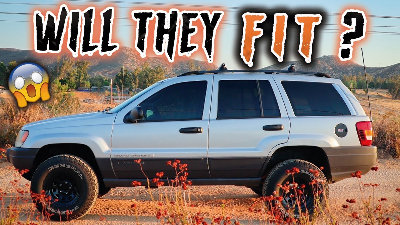 Installing 15 Inch Steelies on my Jeep Grand Cherokee WJ | Najar Entertainment