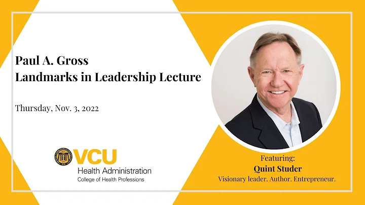 Quint Studer: Creating a Culture of Replenishment