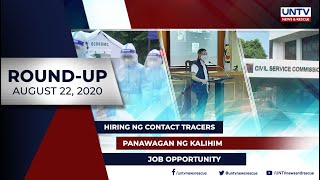 UNTV NEWS ROUNDUP: Mga balitang dapat mong malaman (Auguat 22, 2020)