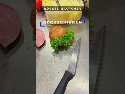 Roggenbrötchen mit Kochschinken