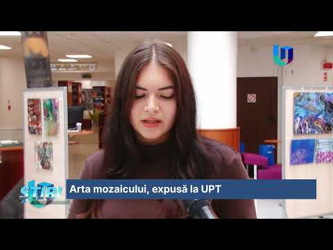 Arta mozaicului, expusă la UPT