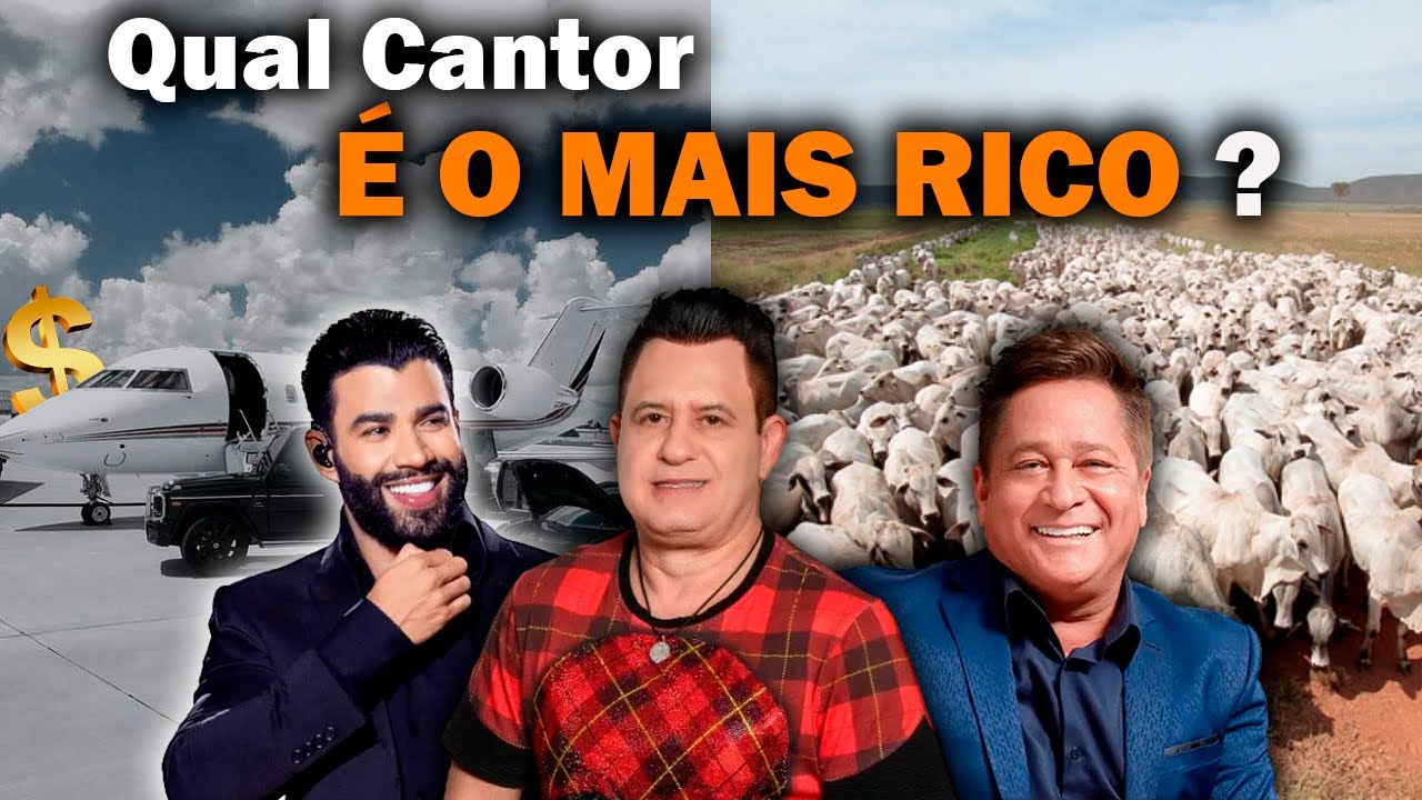 CANTORES SERTANEJOS MAIS RICOS DO BRASIL