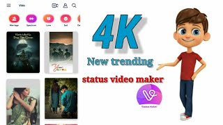 🔥New trending status video maker vido app screenshot 4
