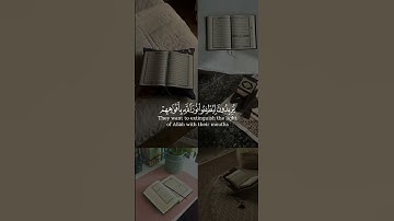يريدون ليطفئوا نور الله من سورة الصف بصوت ناصر القطامي