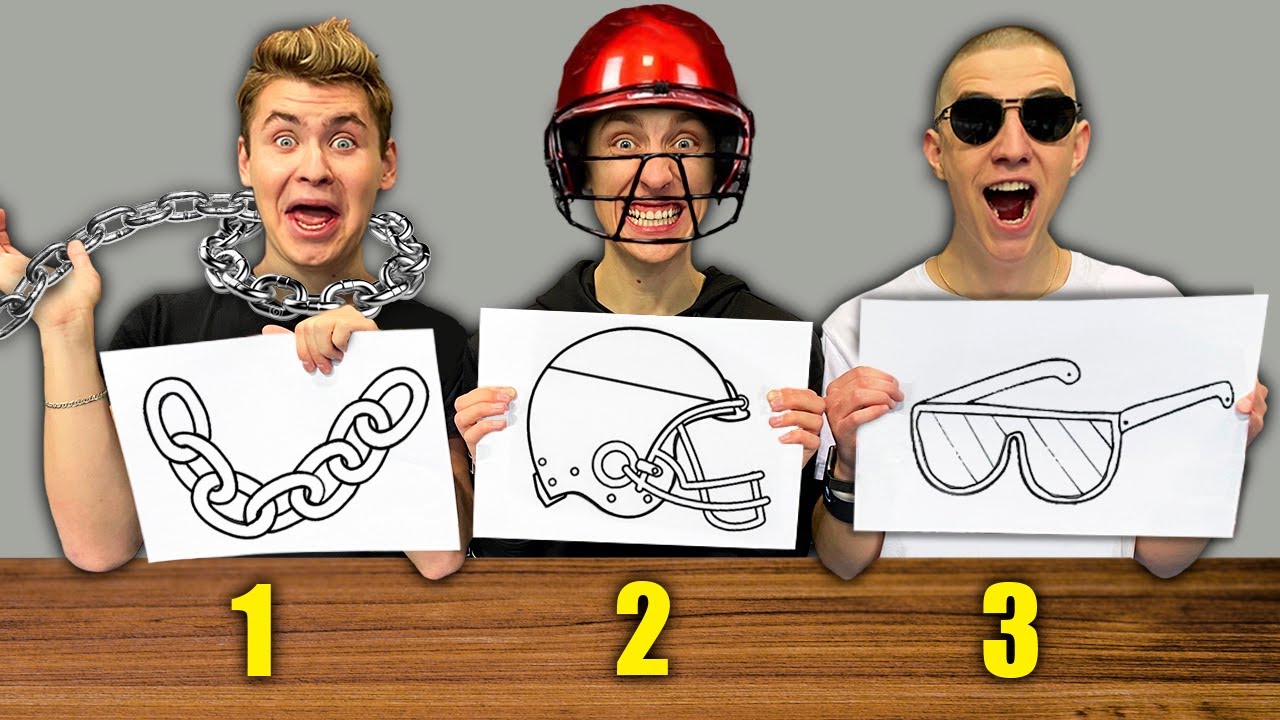 Кто лучше нарисует блоггера челлендж