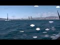 Louis Vuitton Cup Final Race 5 Port Entry Stern Camera - Luna Rossa Prada Pirelli