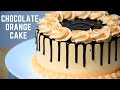Chocolate Orange Cake | Chocolate Orange Marble Sponge Cake | Manjaris Recipe