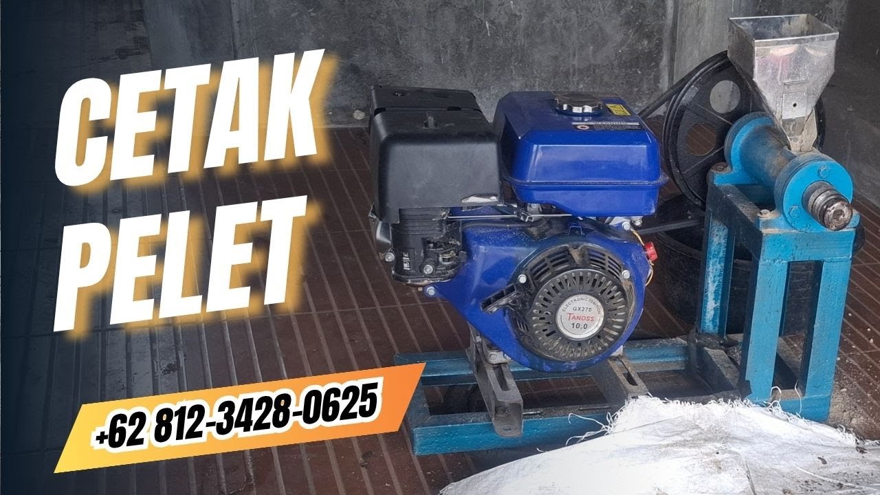 Produksi Pakan Lebih Cepat dan Efisien! Gunakan Mesin Cetak Pelet untuk Hasil Maksimal!