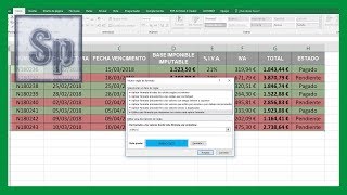 Excel  Cambiar el color de las filas según el texto de una celda. Tutorial en español HD