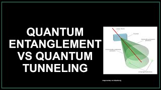 Quantum Tunneling Vs Quantum Entanglement Quantum Mechanics Physics Quantum Computing Tutorial