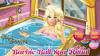 NEW Игры для детей—Disney Принцесса Барби Спа ритуал—мультик для девочек screenshot 4