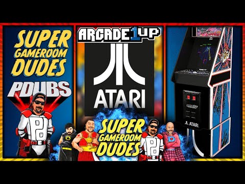 Arcade1Up Atari Legacy Edition Cabinet Gameplay! LIVE! from Super GameRoom Dudes