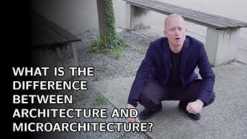 What is the Difference Between Architecture and Microarchitecture?
