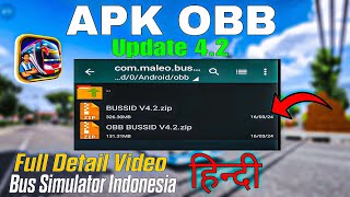 UPDATE APK + OBB BUSSID V4.2 | How To Set Up Apk Obb File In Bus Simulator Indonesia 4.2 screenshot 5