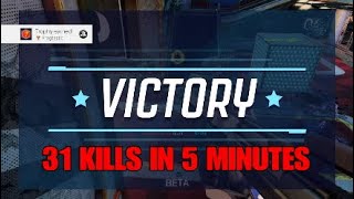 31 KILLS IN 5 MINUTES|Splitgate