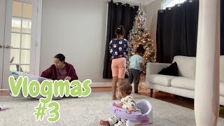 Vlogmas#3 Sunday House Reset | Putting up the Christmas Tree