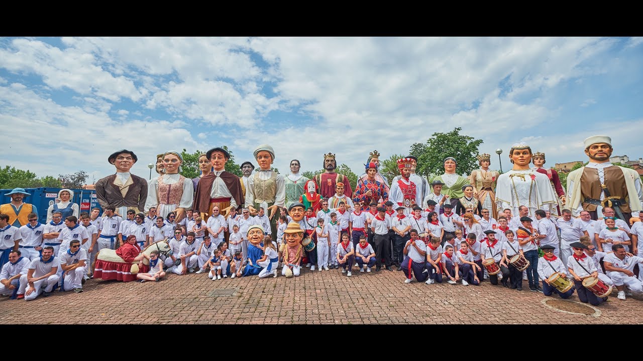 Gigantada de Barañain -go erraldoien topaketa