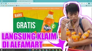 GRATIS FANTA RASA JERUK !! CARA MENDAPATKAN VOUCHER FANTA ALFAMART GRATIS TERBARU