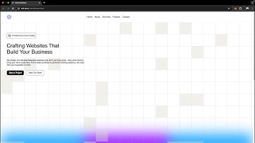 Modern Web Agency Landing Page with Grid Background | HTML, CSS & JavaScript Tutorial (Part 1 of 2)