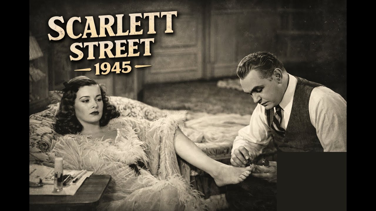 Scarlet Street (1945) Film-Noir | Fritz Lang | Joan Bennett, Edward Robinson | Original