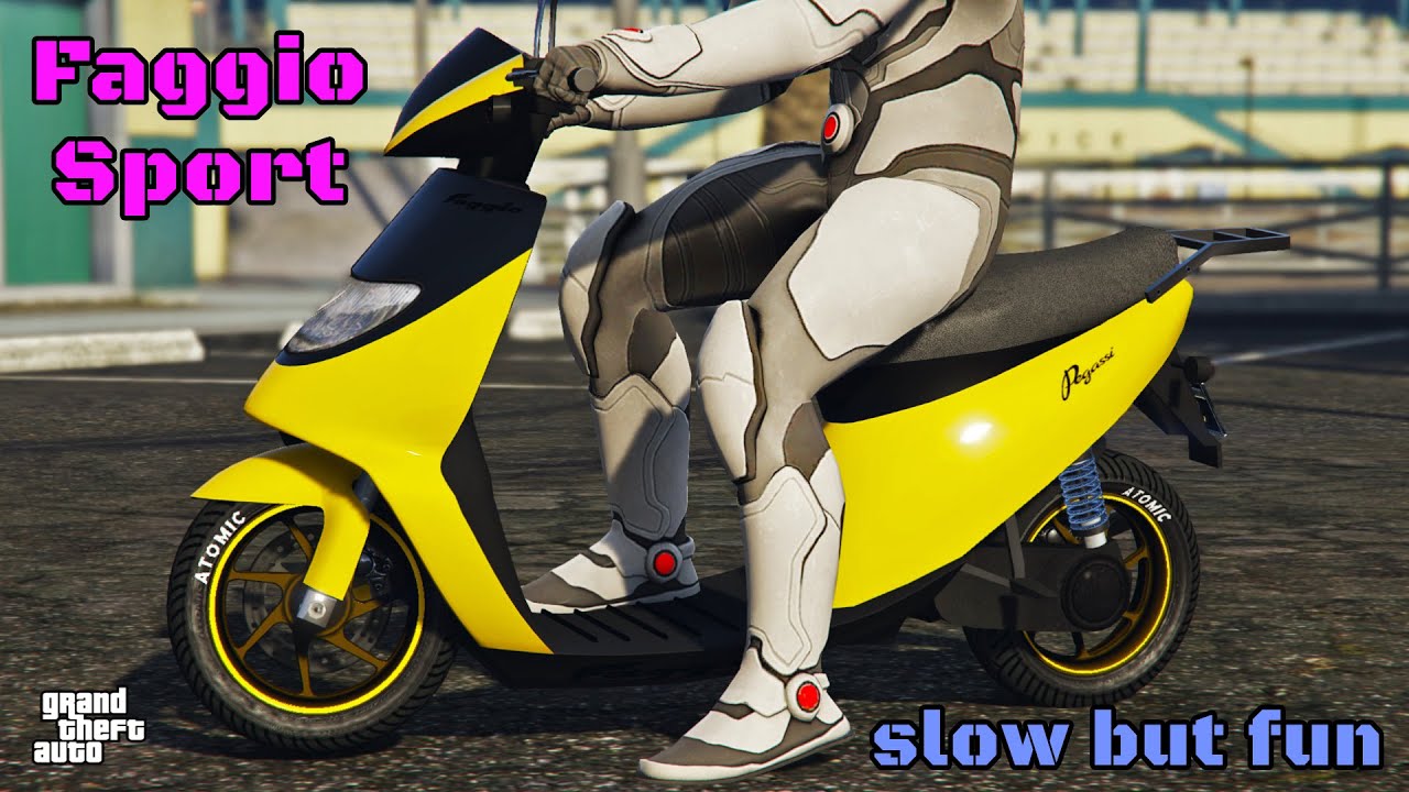 Faggio Best Customization & Review GTA Online Scooter NEW! YouTube