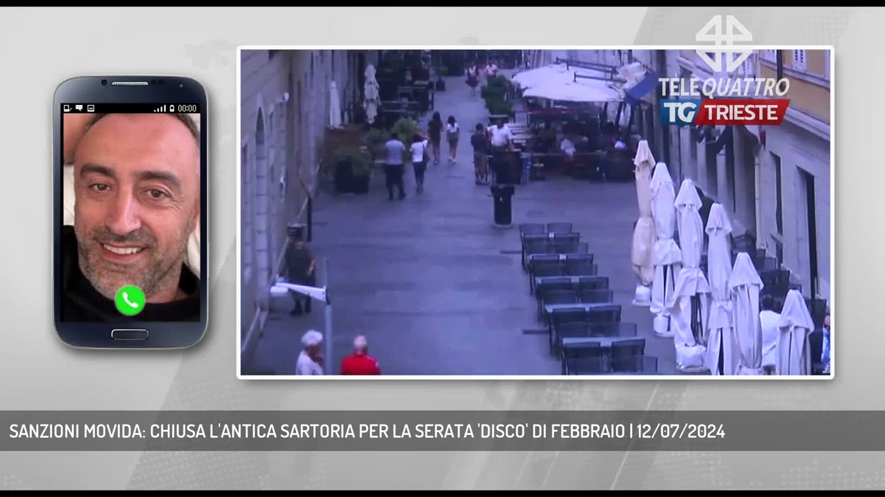 SANZIONI MOVIDA: CHIUSA L'ANTICA SARTORIA PER LA SERATA 'DISCO' DI FEBBRAIO | 12/07/2024