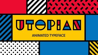 Utopian Animated Typeface for After Effects