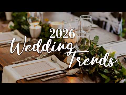 2026 Wedding Trends: Personalization & Interactive Experiences