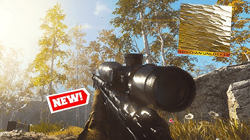 I UNLOCKED OBSIDIAN CAMO for the KAR98K but it WASN