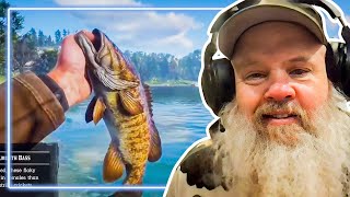 Expert Fisherman Reacts to Red Dead Redemption 2 Gameplay