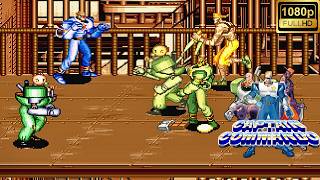 Captain Commando 🎮 Stage 8 ⭐ Enemy,s SpaceShip  | 60FPS - On Pc | No Commentary