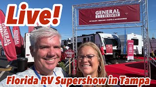 Cruisin with the Colemans is live at the Florida RV Supershow
