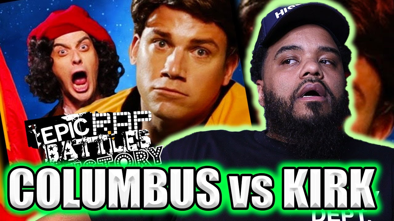 Христофор Колумб против капитана Кирка — ERB — Эпические рэп-баттлы истории — Реакция хип-хоп-головы