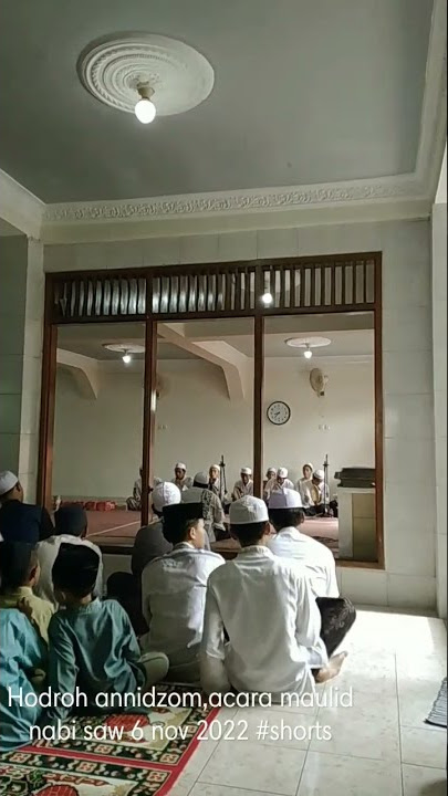 Hadroh annidzom,acara maulid nabi saw,,6 November 2022