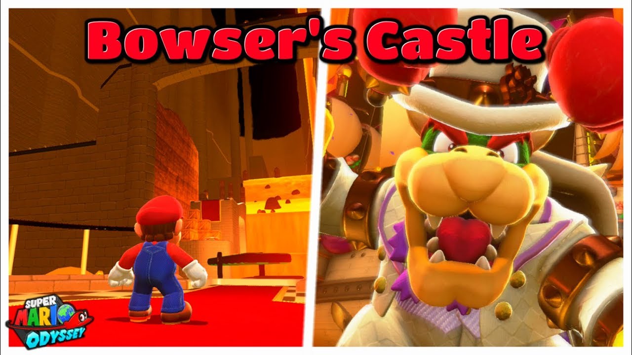 What If Bowser Had His Own Castle in Super Mario Odyssey?