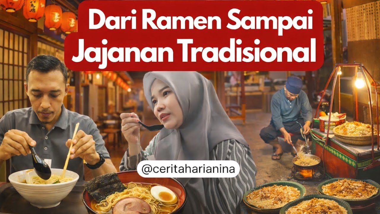 Silent Vlog kulineran : Dari Ramen Sederhana Sampai Jajan Tradisional 🍜🌯