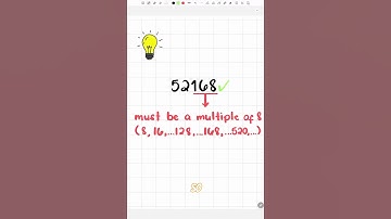 How to Tell if a Number is Divisible by 8 | Math Tricks by Math Bits #mathshorts #MathBits #divide
