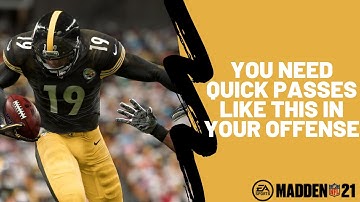 This Quick Pass Torches Every Defense For Easy Yards in Madden 21| Madden 21 Tips and Tricks|
