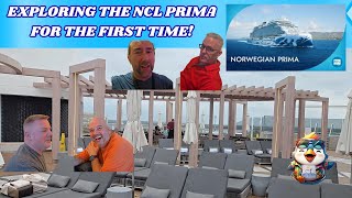Getting Lost on the Norwegian Prima | Full NCL Ship Exploration