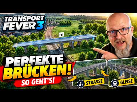 How to build EVERY bridge successfully! 🚧 Building roads & tracks the right way | Transport Fever 3