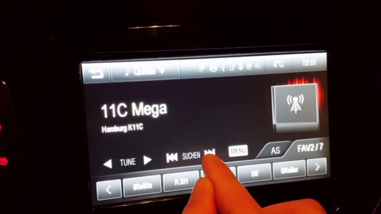 Dab Ukw Bluetooth Radio Im Opel Corsa Opel Infotainment System Pkw Kfz Youtube