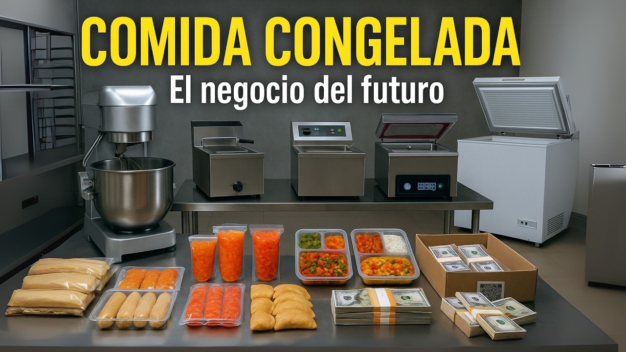 “COMIDA CONGELADA: 7 MÁQUINAS QUE TE HARÁN GANAR DINERO MIENTRAS DUERMES DESDE CASA 🧊💰”