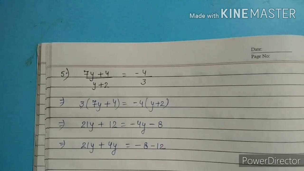 Mathematics/ Class-8/Chapter-02 ( linear equations in one variable ...